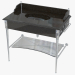 3d model Console with marble top Madison - preview