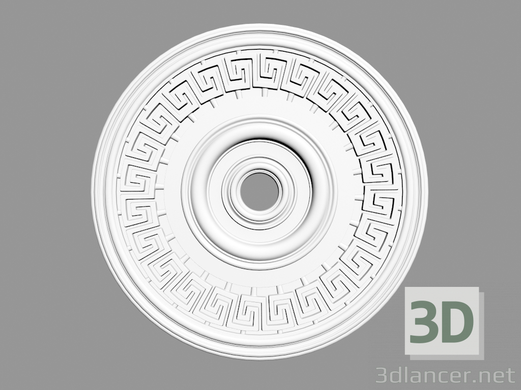 3d model Ceiling outlet (P77) - preview
