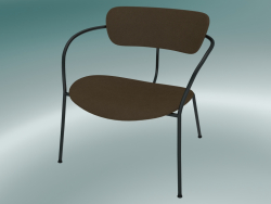 Chair Pavilion (AV11, H 70cm, 65x69cm, Velvet 7 Cinnamon)
