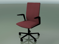 Cadeira 4829 (5 rodas, acabamento frontal - tecido, V39)