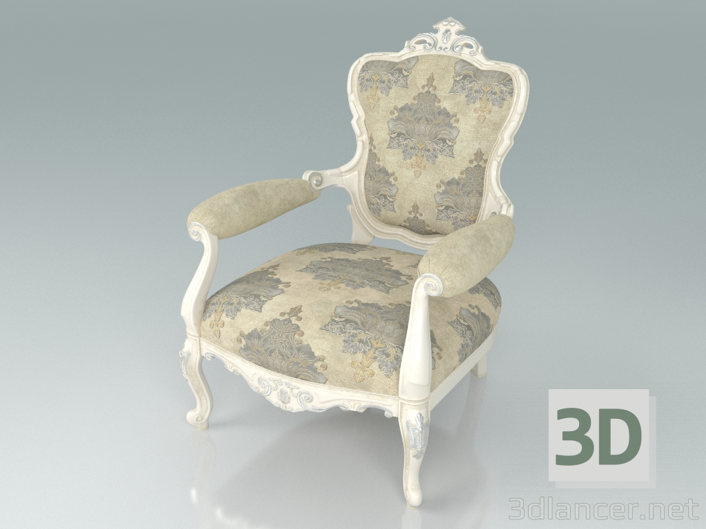 3d model Armchair (art. 13422) - preview