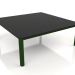 modèle 3D Table basse 94×94 (Vert bouteille, DEKTON Domoos) - preview