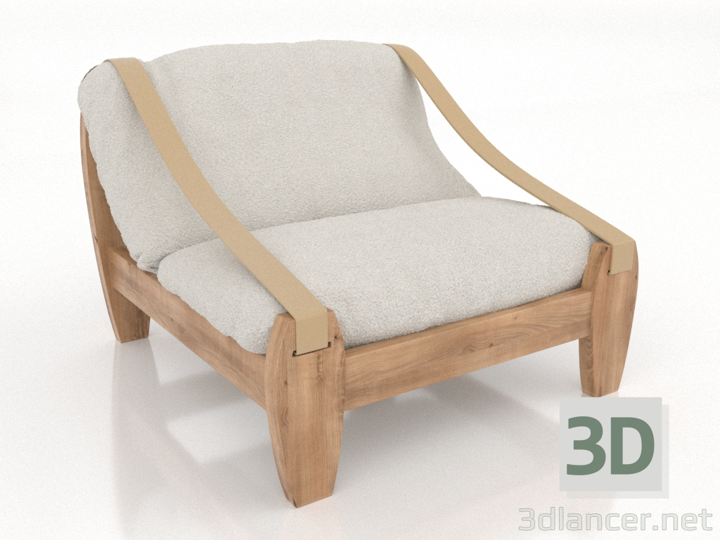 3d модель Кресло для отдыха CUTTLEBONE – превью 3d модель Кресло для отдыха CUTTLEBONE – превью