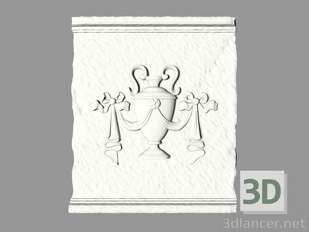 3D modeli Kapı Dekoru (D8) - önizleme