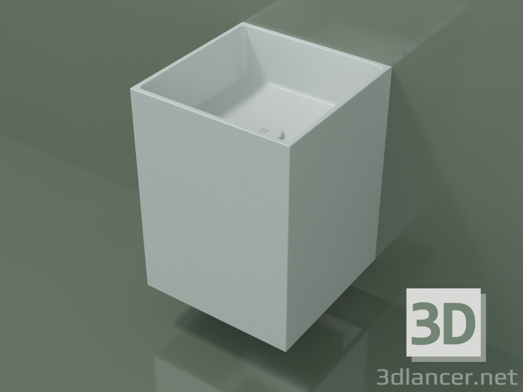 3 boyutlu model Duvara monte lavabo (02UN13101, Glacier White C01, L 36 3 boyutlu model Duvara monte lavabo (02UN13101, Glacier White C01, L 36