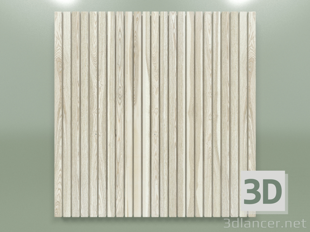 3d model Panel with a strip 15X20 mm (light) - preview
