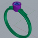 3D modeli nişan yüzüğü - önizleme