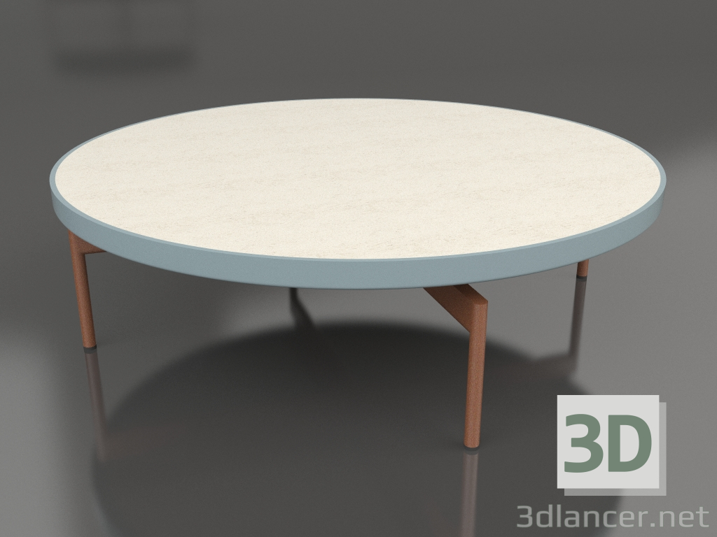 3d model Round coffee table Ø120 (Blue grey, DEKTON Danae) - preview