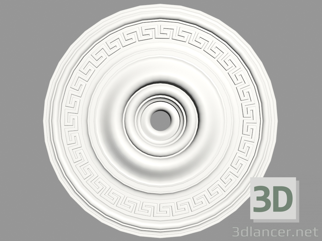 3d model Ceiling outlet (P78) - preview