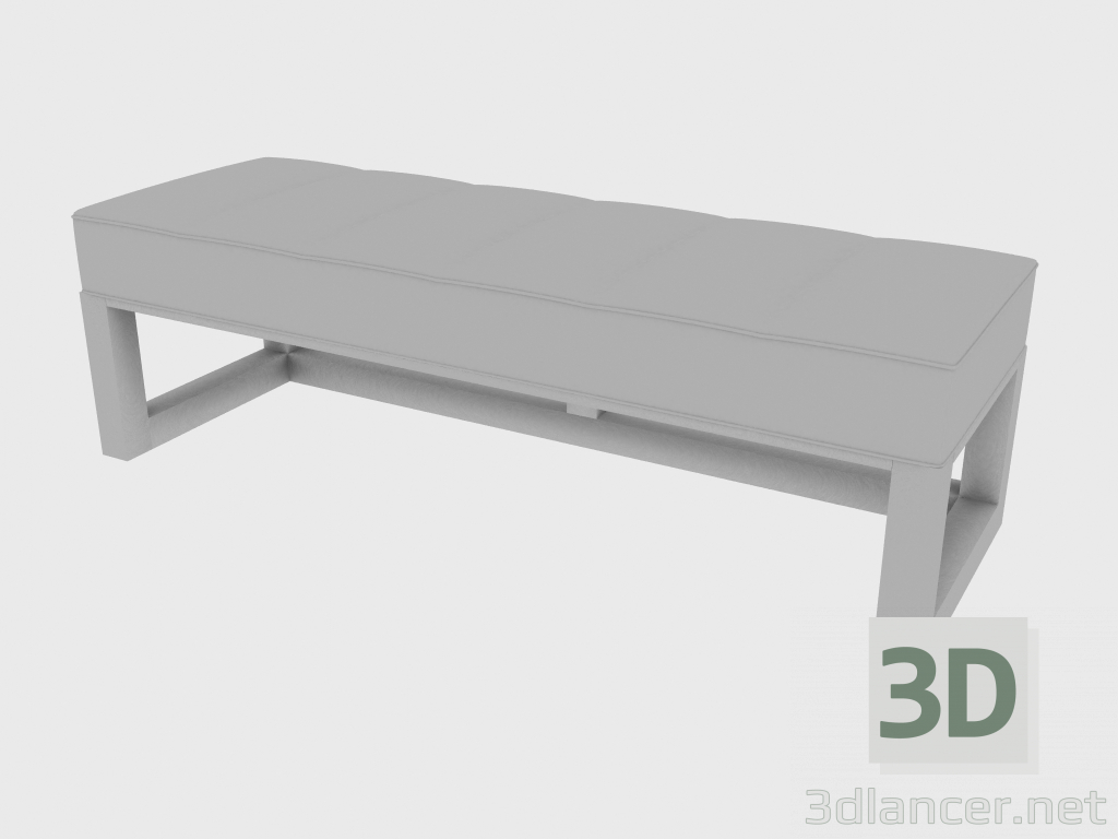 3D Modell Bank KUBRICK BENCH (145x50xh45) - Vorschau