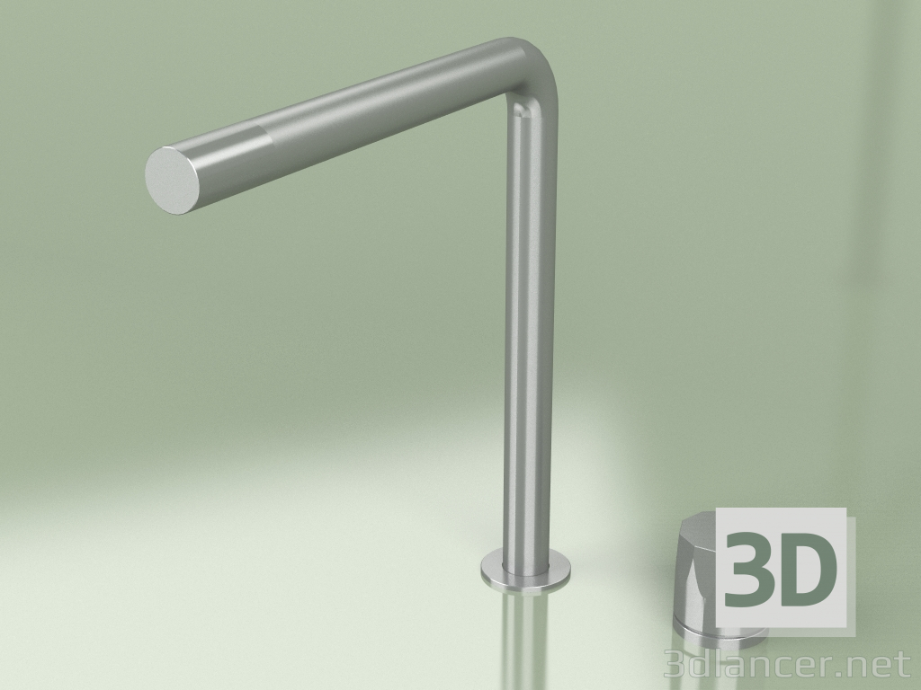 3d model Two-hole mixer with swivel spout 259 mm high (15 08 T, AS) - preview