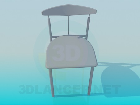 3d модель Стул – превью 3d модель Стул – превью