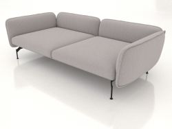 Módulo de sofá 2,5 lugares de profundidade com braços 110