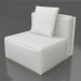 modèle 3D Module canapé section 3 (Gris agate) - preview