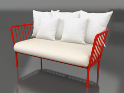 2-Sitzer-Sofa (Rot)