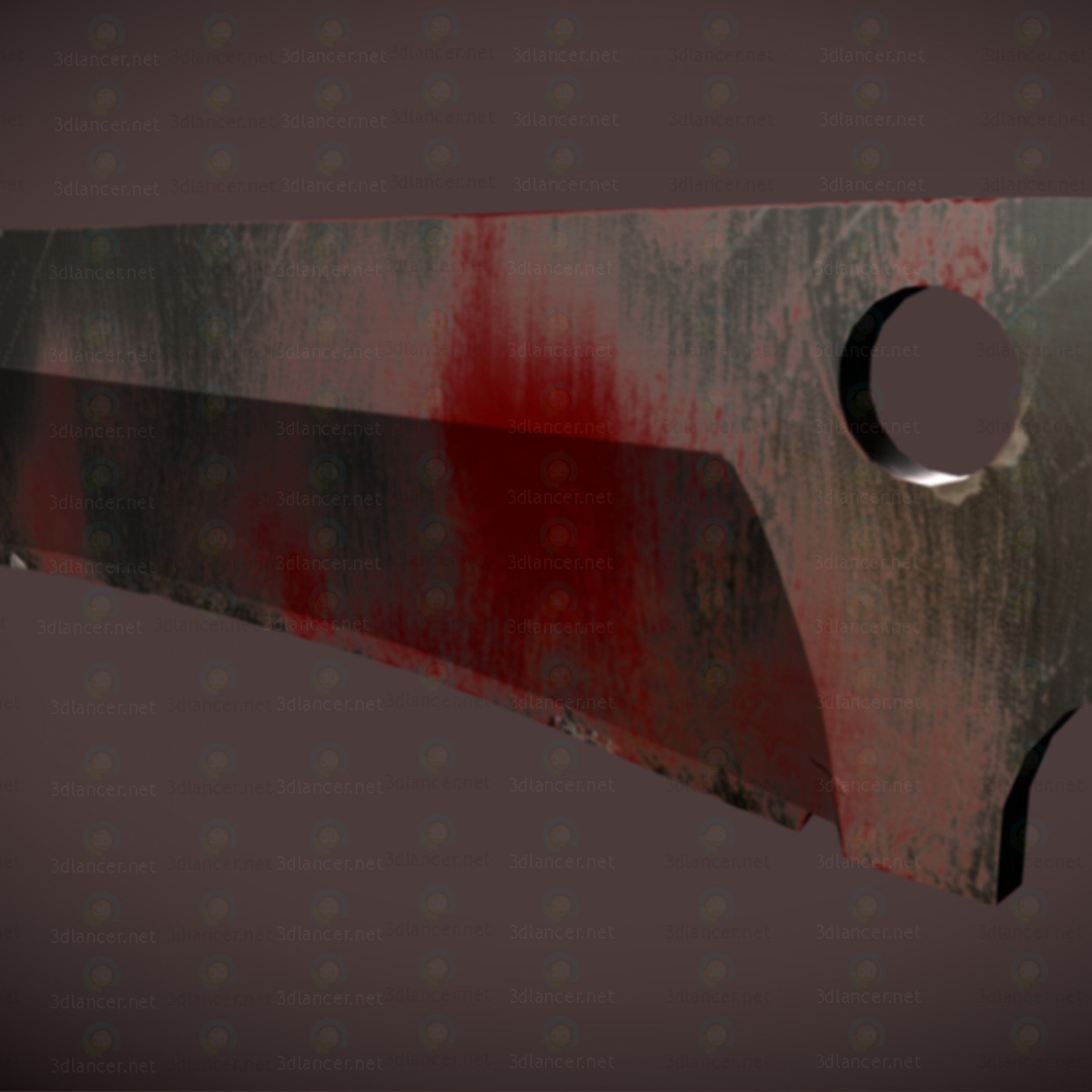 3d SAR knife zombie-crasher model buy - render 3d SAR knife zombie-crasher model buy - render