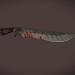 3d SAR knife zombie-crasher model buy - render