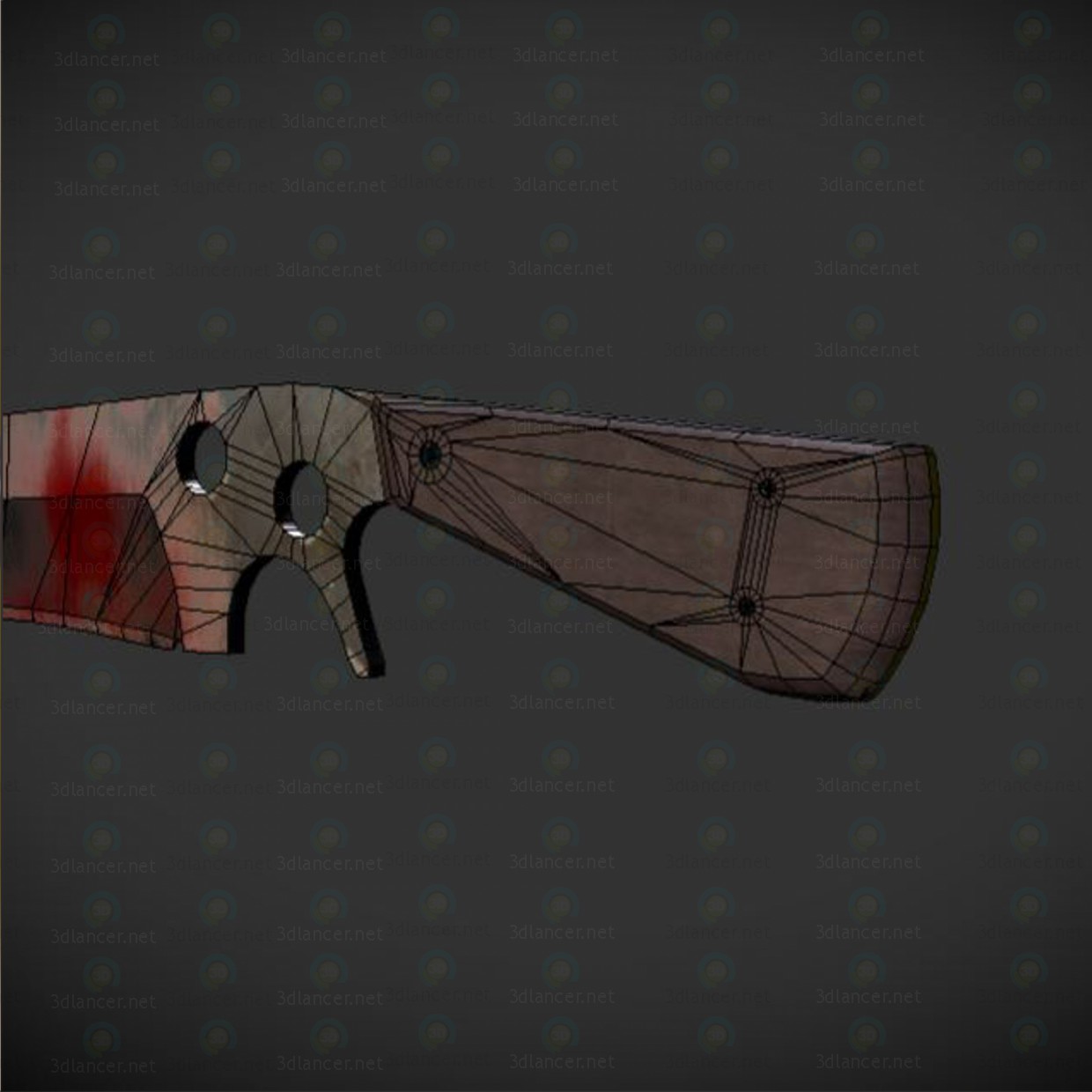 3d SAR knife zombie-crasher model buy - render 3d SAR knife zombie-crasher model buy - render