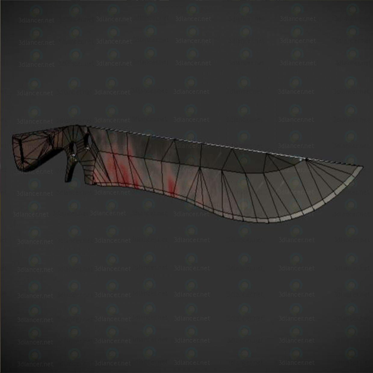 3d SAR knife zombie-crasher model buy - render 3d SAR knife zombie-crasher model buy - render