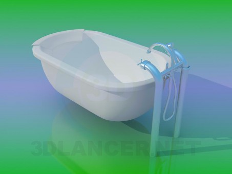 modelo 3D Baño - escuchar modelo 3D Baño - escuchar