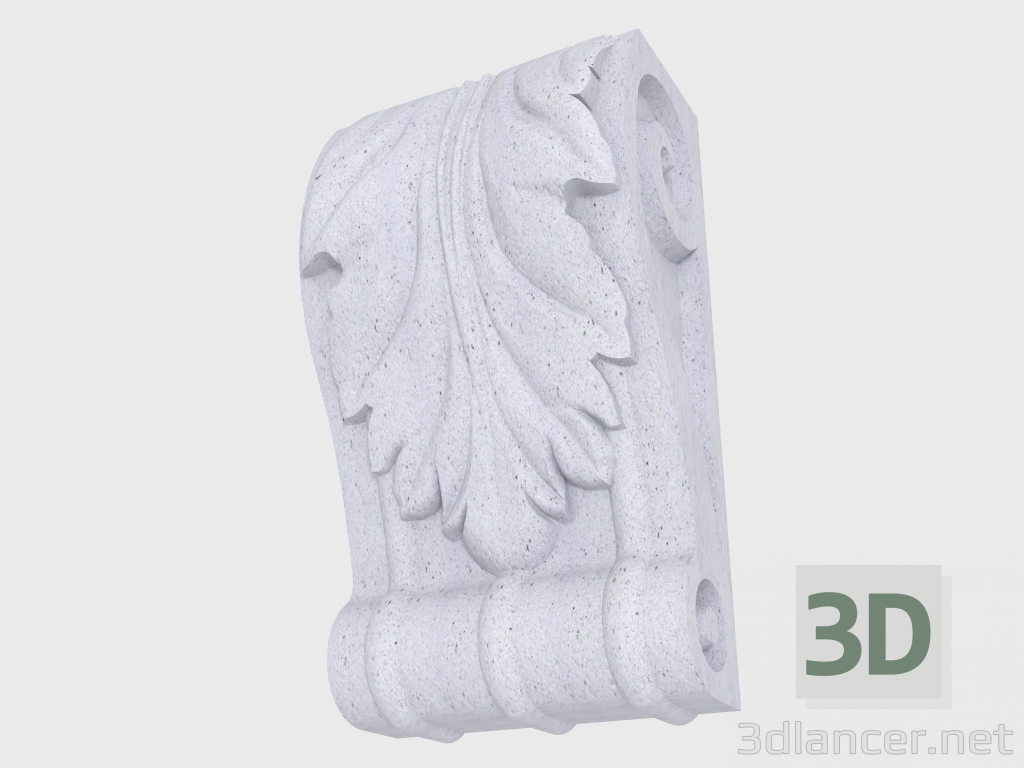 3D modeli Ön Destek (FT20C) - önizleme