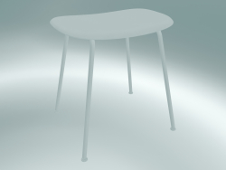 Fiber tube stool (White)