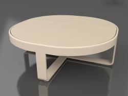 Tavolino rotondo Ø90 (Sabbia)