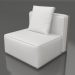 Modelo 3d Módulo de sofá, seção 3 (cinza quartzo) - preview