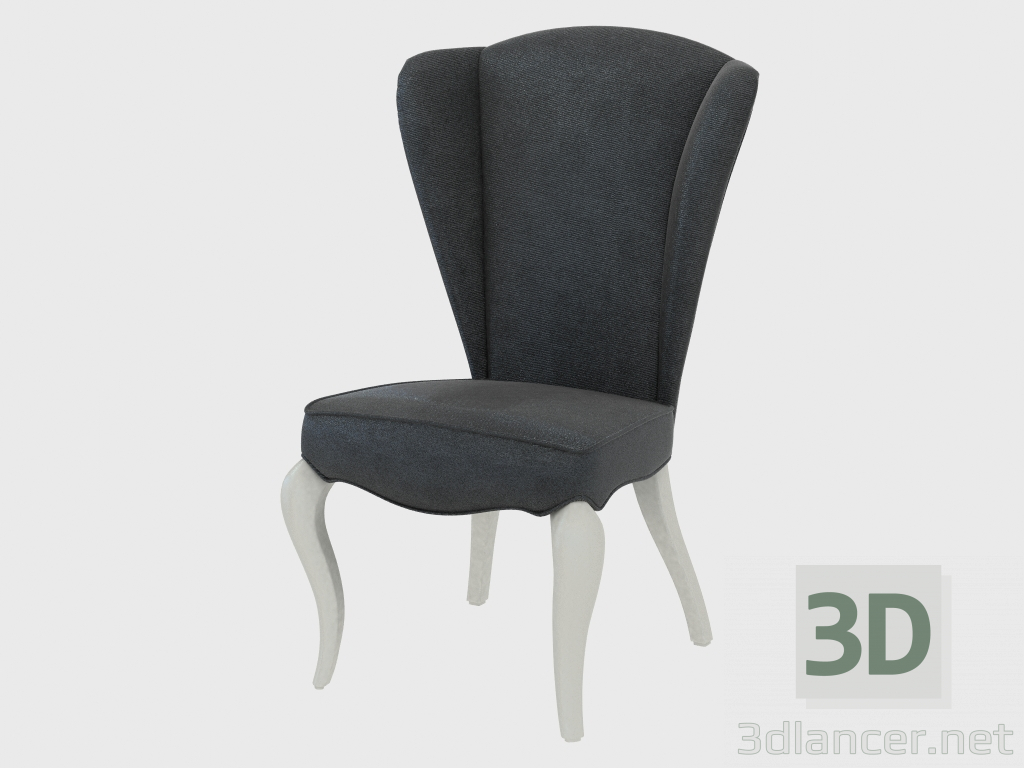 3D modeli Art deco tarzında sandalye - önizleme