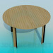 3d model Round dining table - preview