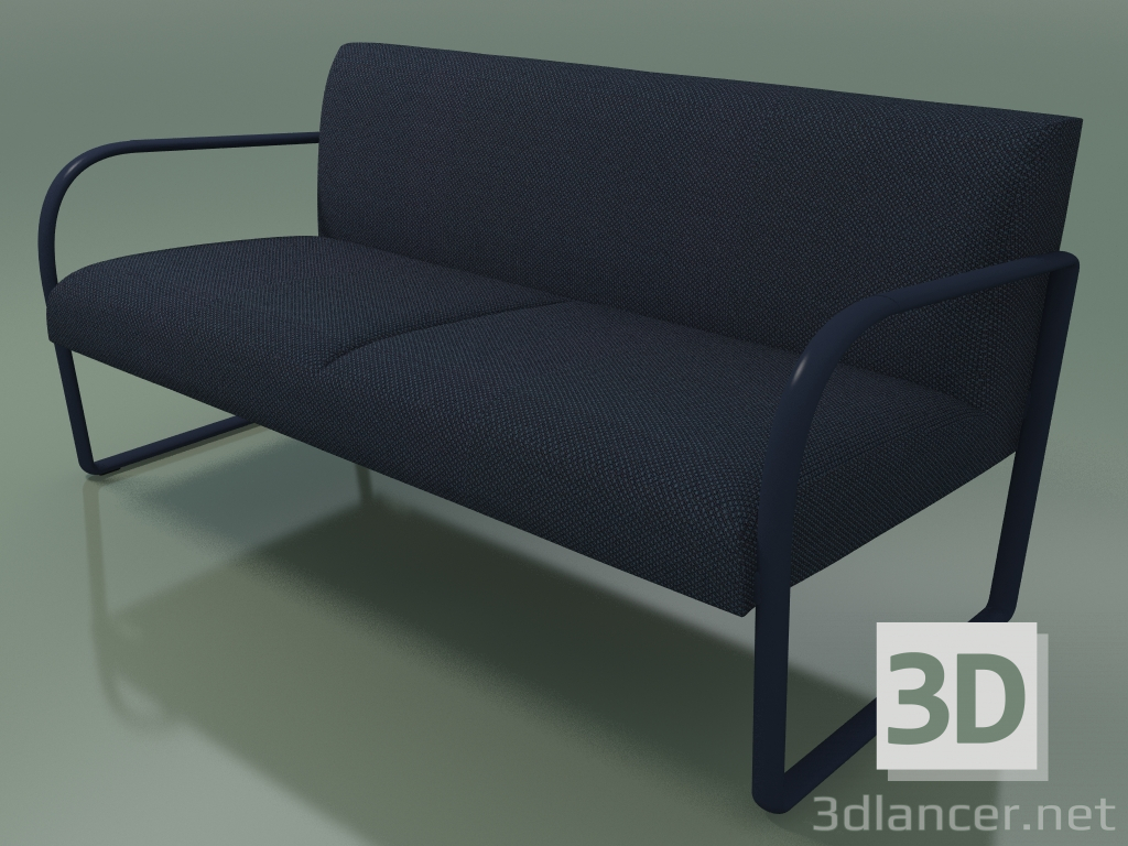 3d model Double sofa-bed 6102 (V59 matt, Steelcut Trio 3 ST00796) - preview