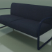 3D modeli Çift kişilik yataklı kanepe 6102 (V59 mat, Steelcut Trio 3 ST00796) - önizleme