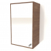 3d model Mirror with drawer ZL 09 (300x200x500, wood brown light) - preview