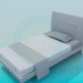 3D modeli katı yatak - önizleme