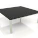 modello 3D Tavolino 94×94 (Grigio cemento, DEKTON Domoos) - anteprima