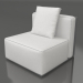 3d model Sofa module, section 3 (Anthracite) - preview