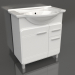 3d model Floor cabinet 75 cm (Kor.01.07) - preview