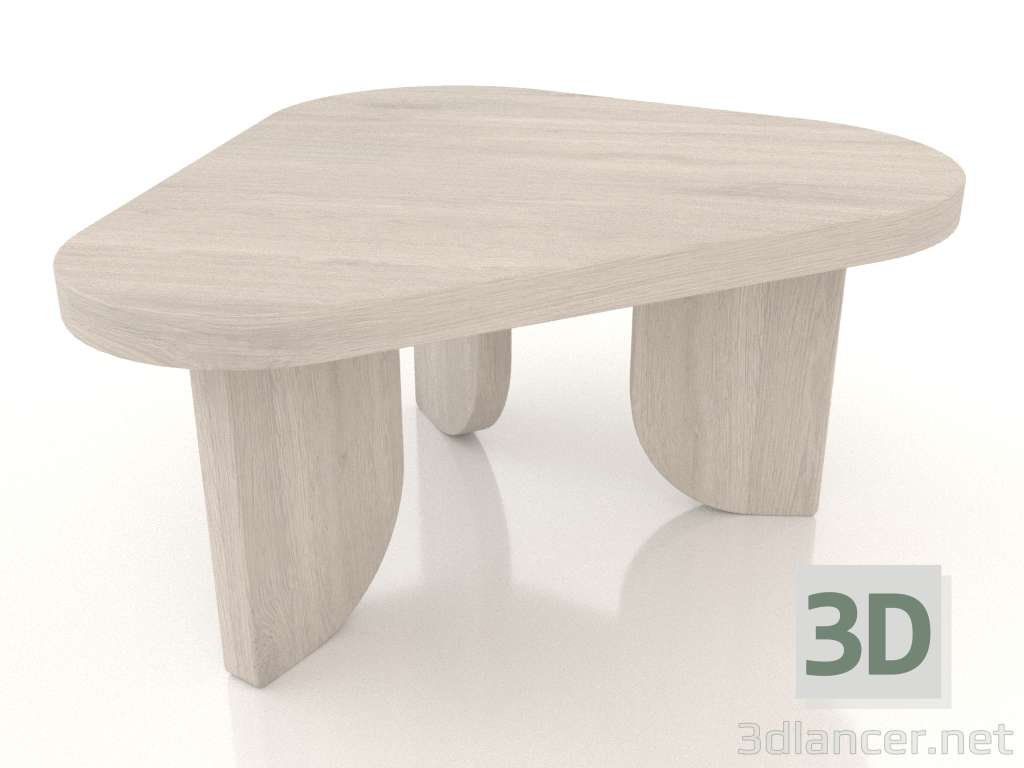 3d модель Столик журнальный COBBLE (M, беленый дуб) – превью