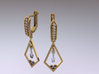 Orecchini Hunger Games