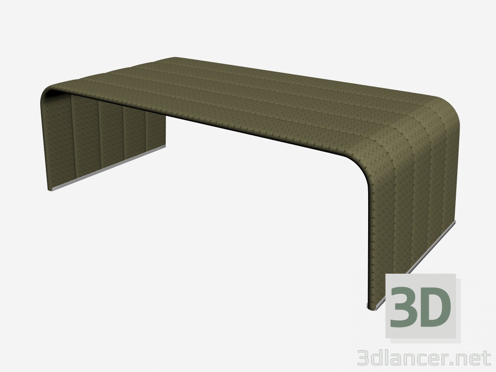 3D Modell Sitzbank Gestell B18N - Vorschau
