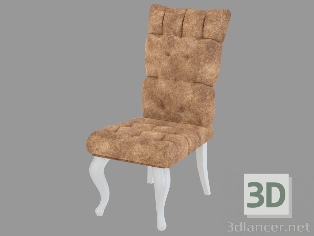 modello 3D Sedia in stile art deco - anteprima