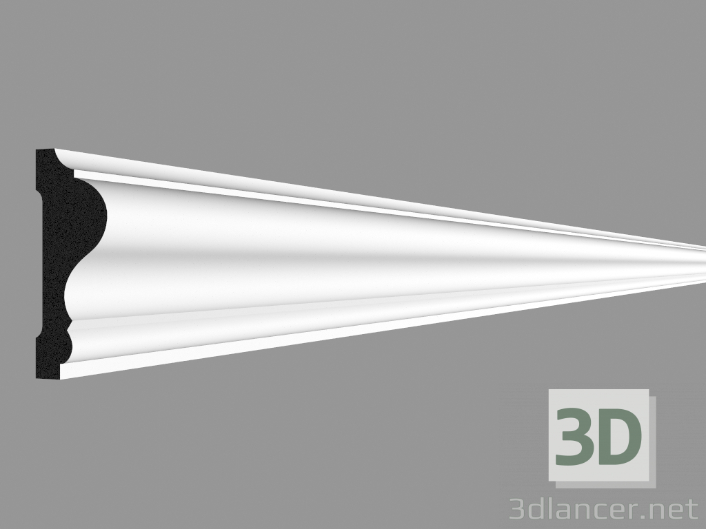 modello 3D Stampaggio P8020 (200 x 6 x 2,6 cm) - anteprima