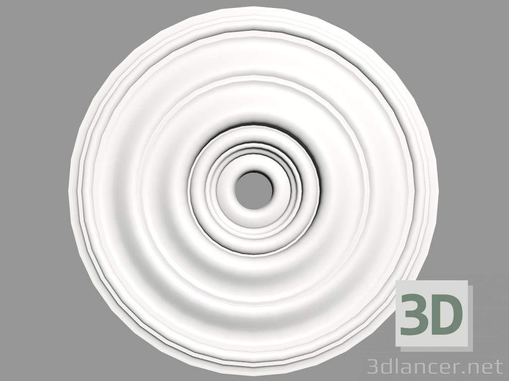 3d model Ceiling outlet (P81) - preview