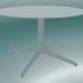 3d model Table MISTER X (9506-51 (Ø70cm), H 50cm, white, white) - preview