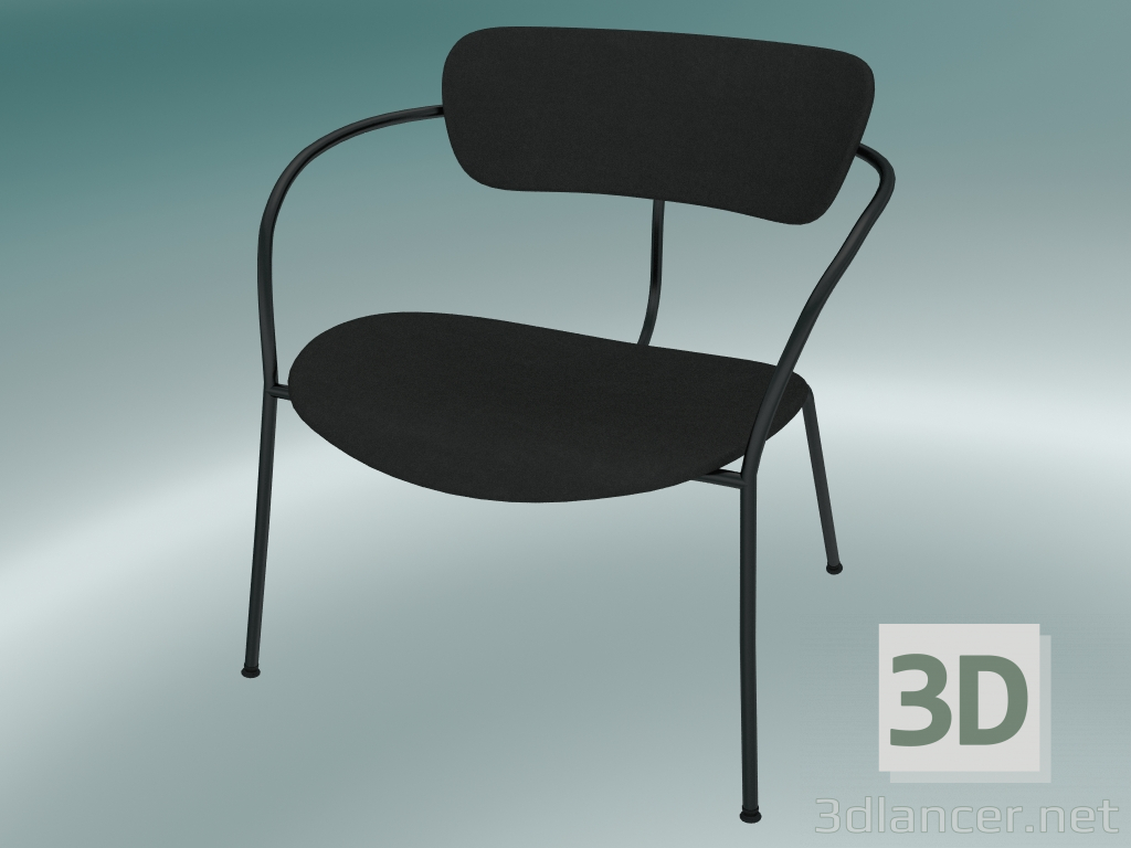 3d model Pabellón de la silla (AV11, H 70cm, 65x69cm, Velvet 11 stone) - vista previa