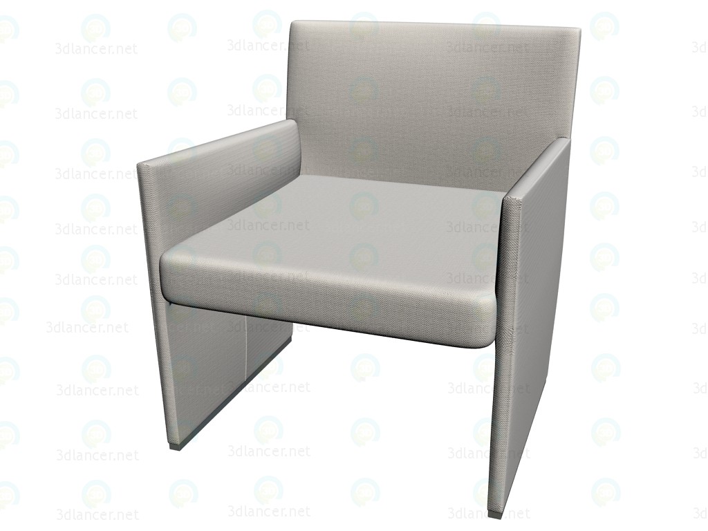 3d model Armchair P062 - preview