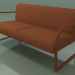 3D modeli Çift kişilik yataklı kanepe 6102 (V61 mat, Tuval 2 CV00454) - önizleme