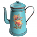 3d model Retro coffee pot with grunge texture - preview