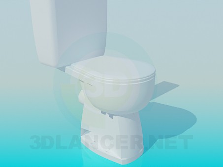 3d model Toilet Bowl - preview 3d model Toilet Bowl - preview