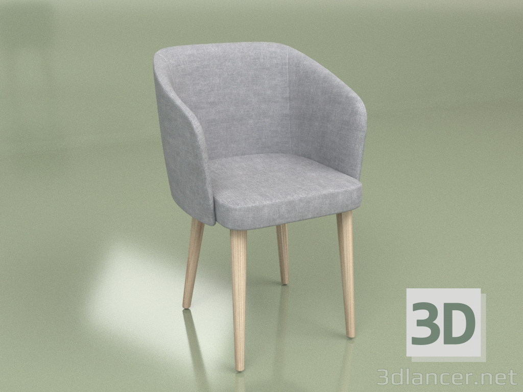 3D modeli tembel sandalye - önizleme